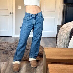 Levis Carpenter Low Rise Dad Jeans Y2K Grunge Skater Utility Denim Vintage 30x30